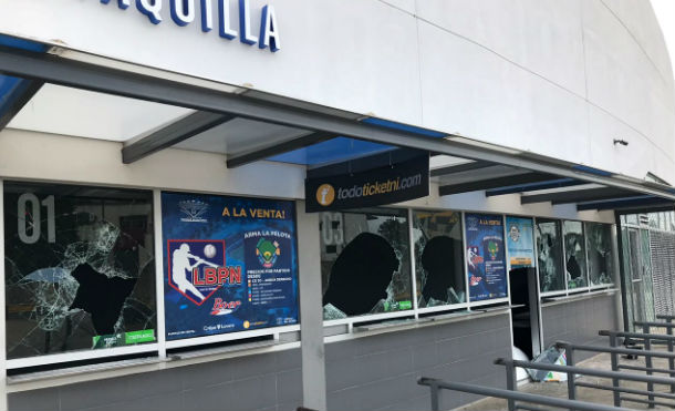 Así quedó el Estadio Nacional Denis Martínez tras los ataques de vándalos
