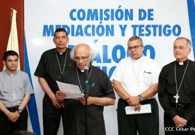Conferencia Episcopal envía carta al Presidente Daniel Ortega donde reiteran la voluntad de participar en Diálogo