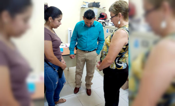 Familias de Boaco oran por la paz y el diálogo en nuestro país