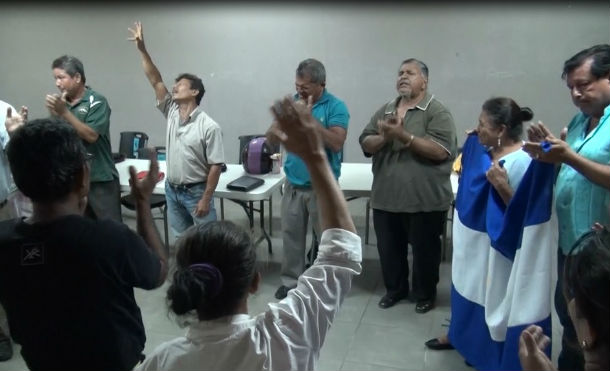 Pastores de San Rafael del Sur se unen en oración y ayuno por la paz de Nicaragua