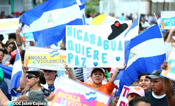 El amor y la paz prevalece una vez más en los nicaragüenses