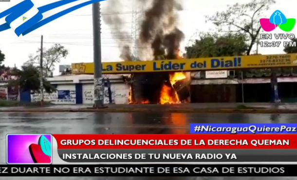 Vándalos atacan instalaciones de Tu Nueva Radio Ya