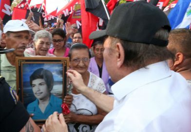 Presidente Daniel Ortega en Oración por la Paz y Cantata por las Madres Nicaragüenses