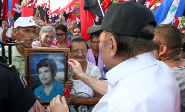 Presidente Daniel Ortega en Oración por la Paz y Cantata por las Madres Nicaragüenses