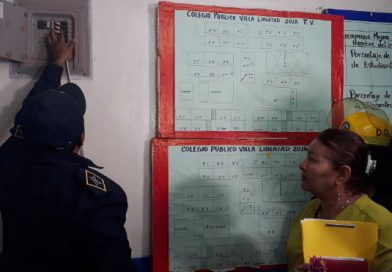 Dirección General de Bomberos continúa inspección en centros escolares