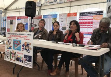 Nicaragua celebra a Sandino y promueve la Paz en Avion-Francia