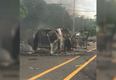 Vándalos agreden brutalmente a familia del alcalde de Masaya Orlando Noguera