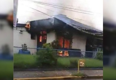 Grupos delincuenciales queman la sede de la Fiscalía en Masaya