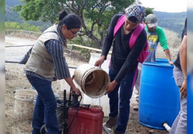 COMUPRED trabaja intensivamente para apagar incendio en el cerro Apante