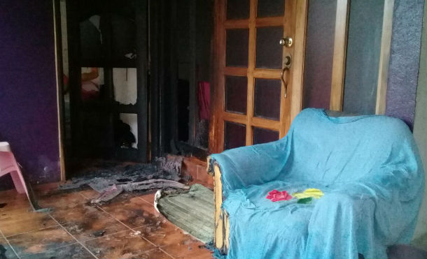 Nueva Guinea: grupos delincuenciales golpistas intentan quemar la casa de concejal del FSLN