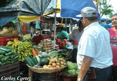 Comerciantes del mercado Israel Lewites de Managua trabajan con normalidad