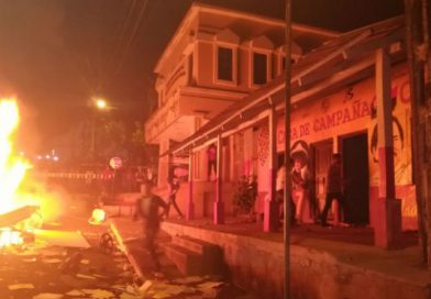 Grupos de la derecha tiran piedras y morteros contra familias en Niquinohomo y Catarina