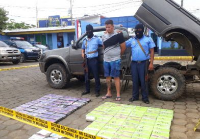 Rivas: Policía Nacional Incauta 106 tacos de Cocaína en Ochomogo
