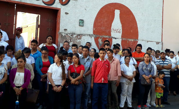 Familias matagalpinas oran por el diálogo y la paz
