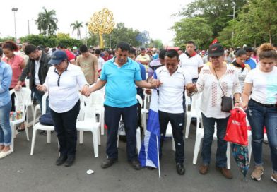 Nicaragua clama a Dios por la paz y levantamiento de tranques
