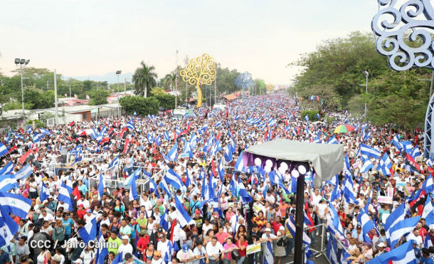 Unidos en un solo corazón y clamor: cientos de miles de nicaragüenses Cantan por la Paz y el Cariño