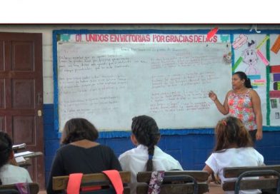 Gobierno Sandinista continúa llevando alegría y seguridad a estudiantes de San Rafael del Sur