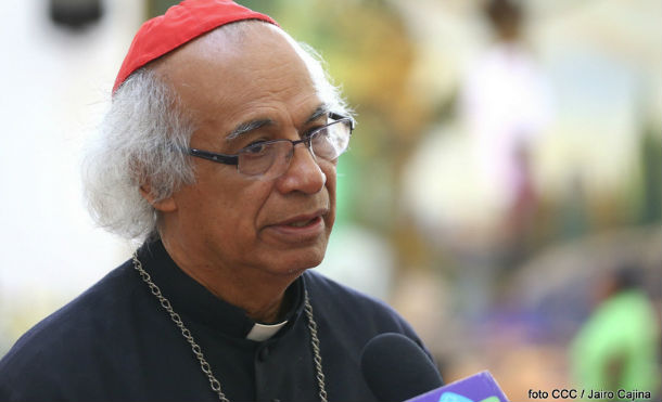 Mensaje de Su Eminencia Reverendísima Cardenal Leopoldo Brenes al pueblo de Nicaragua