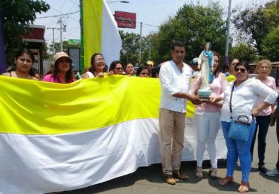 Vicepresidenta agradece al párroco de Ticuantepe por su aporte a la reconciliación