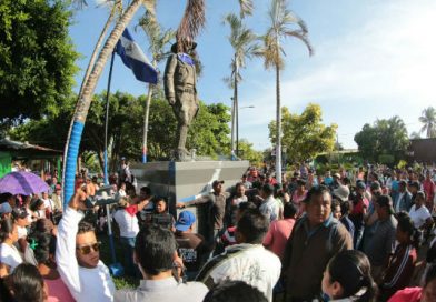 Vándalos tratan de evitar que el pueblo de Niquinohomo celebre en Paz y Alegría el Día de la Dignidad Nacional