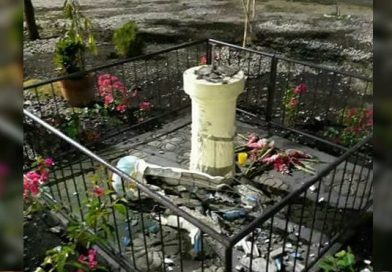 Vándalos destruyen imagen de la Virgen de Cuapa en Ticuantepe