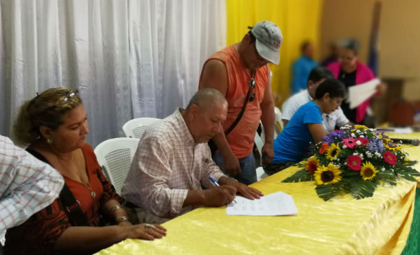 Se instala Comisión de Paz en Chinandega