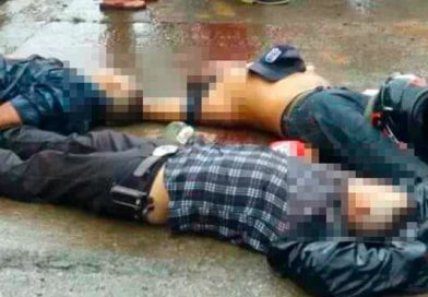 Cuatro delincuentes mueren en robo frustrado en Caribe Sur