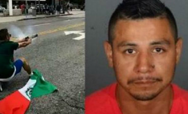 Fanático del Tri que lanzó cohetes a policías en Los Ángeles enfrenta pena de hasta 27 años de prisión
