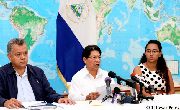 Nota de Prensa del Gobierno de Nicaragua ante la escalada de violencia que sufre el país
