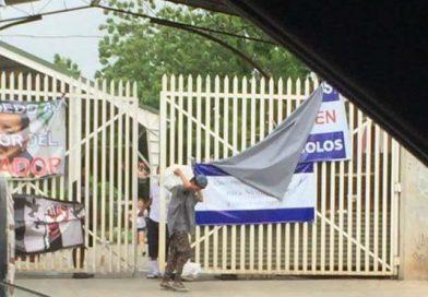 Pandillas de la derecha realizan actos de vandalismo en la UPOLI