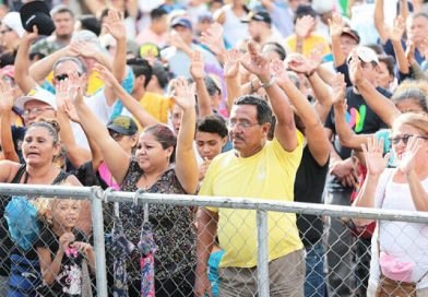 Familias oran a Dios por el establecimiento de la paz y reinicio del Diálogo Nacional