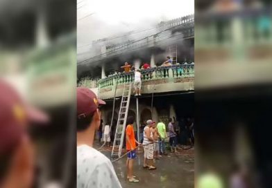 Bomberos afirman que delincuentes encapuchados incendiaron casa en el Barrio Carlos Marx