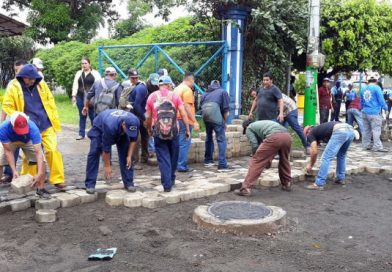 Continúan labores de limpieza en Masaya