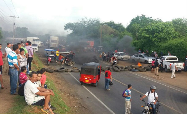 Nagarote amanece secuestrado por delincuentes armados