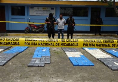 Policía de Rivas incauta más de media tonelada de cocaína