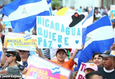 Twitazo Mundial por la Paz en Nicaragua