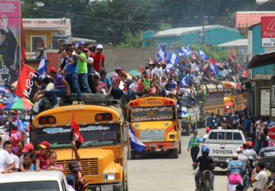 Multitudinaria movilización en el Caribe Norte para celebrar el 39/19 de la Revolución Popular Sandinista