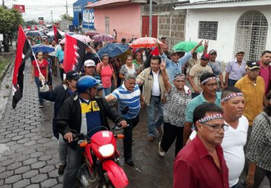 Familias de Juigalpa caminan en respaldo a la paz