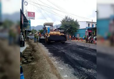 Así avanza la construcción de la carretera Pantasma - Wiwilí