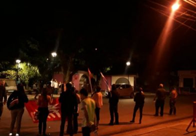 Rinden homenaje al compañero Miguel Ángel Ramos quien falleció defendiendo la libertad y estabilidad de Nicaragua