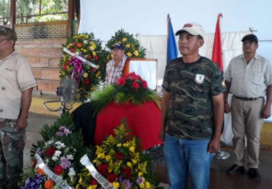 Rinden homenaje póstumo al colaborador histórico del FSLN, Víctor Guillen Salgado "Eulalio"