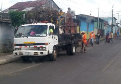 Labores de limpieza y actividad comercial vuelven a la normalidad en Jinotepe