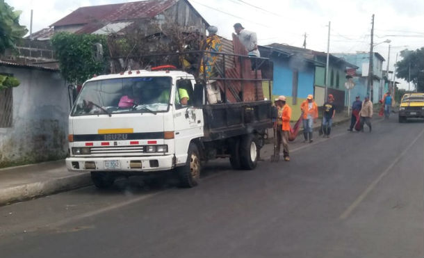 Labores de limpieza y actividad comercial vuelven a la normalidad en Jinotepe