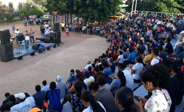 Juventud Sandinista desarrolla tarde de teatro “Aquí Nicaragua Libre”