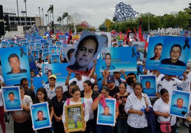 Pueblo nicaragüense participa en caminata exigiendo justicia para las víctimas de terrorismo