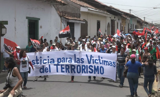 Familia Sandinista pide justicia y reparación para víctimas del terrorismo golpista