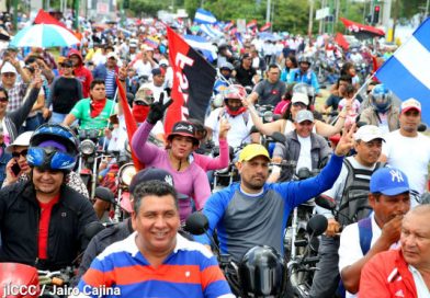 Nicaragüenses desbordan Managua para demandar justicia para víctimas del terrorismo