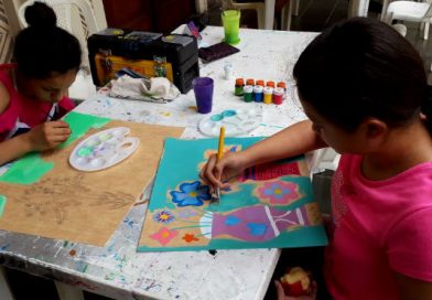 Desarrollan taller de arte para niños en el Palacio Nacional de la Cultura