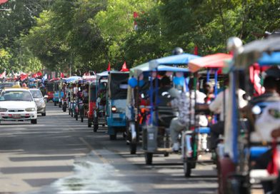 Caponeras recorren Managua por el 39/19 de la Revolución Popular Sandinista
