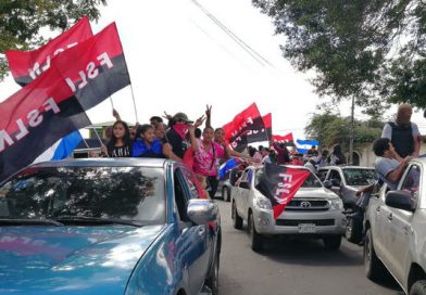 Caravana de la victoria y la Paz recorre Diriamba
